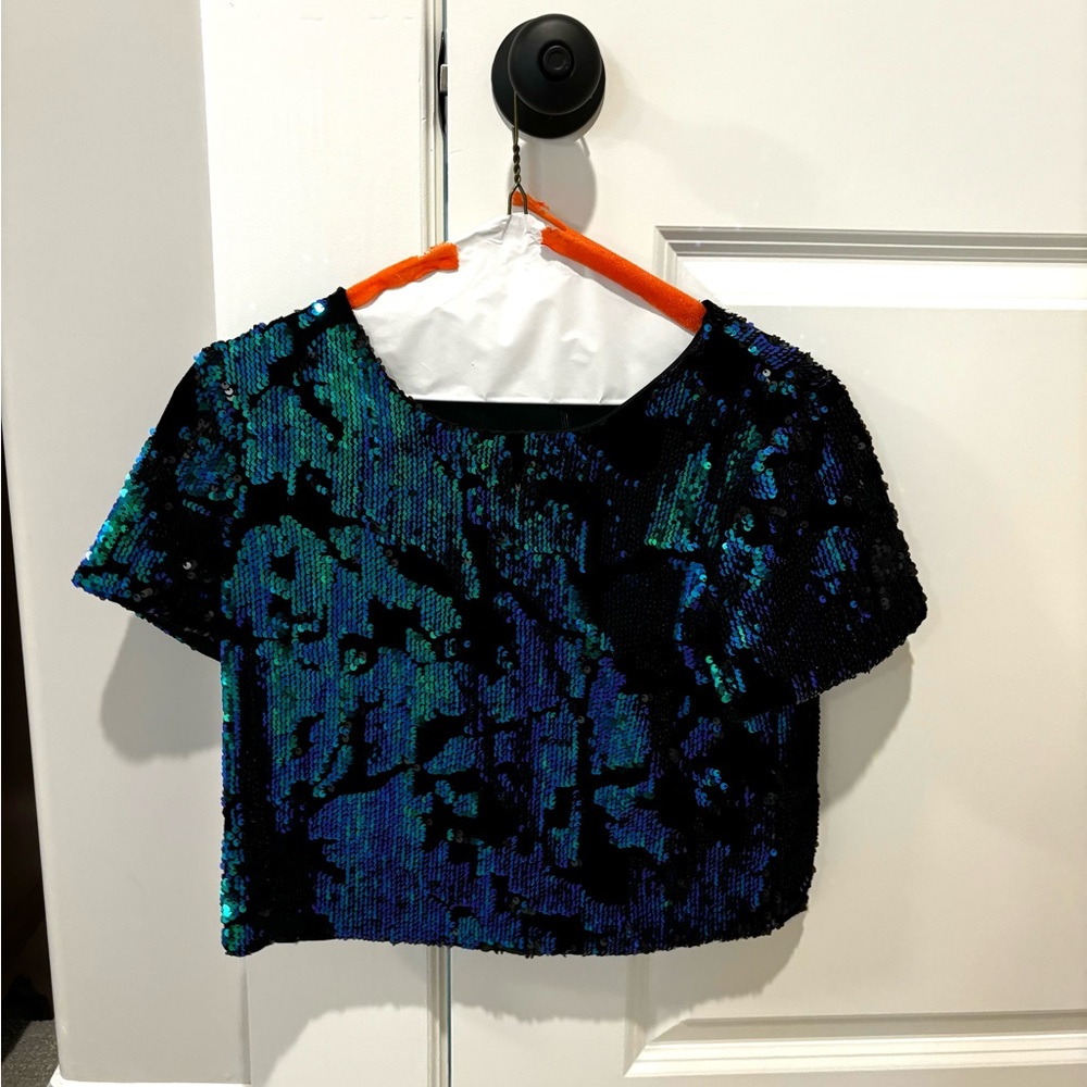 Sequin top